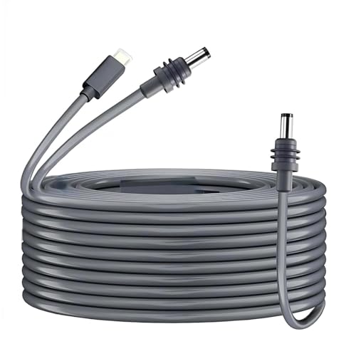 TOOLSGO Satelliten-Gleichstromkabel 3.28 Fuß Länge 18AWG 2-in-1-Gleichstrom Typ C wasserdicht Satelliten-Ersatz-Verlängerungskabel hohe Effizienz und Zuverlässigkeit für das Home Office von TOOLSGO