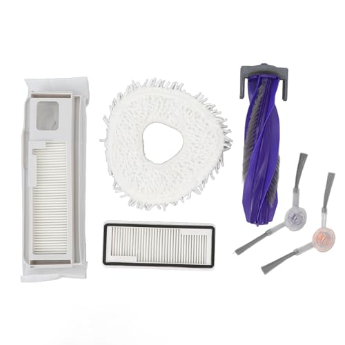 TOOLSGO Staubsaugerzubehör Walzenbürste Seitenbürste Filter Mop Pads Staubbeutel Kehrroboter Ersatzteile Kompatibel mit NarwalJ4 Waschbar und wiederverwendbar von TOOLSGO