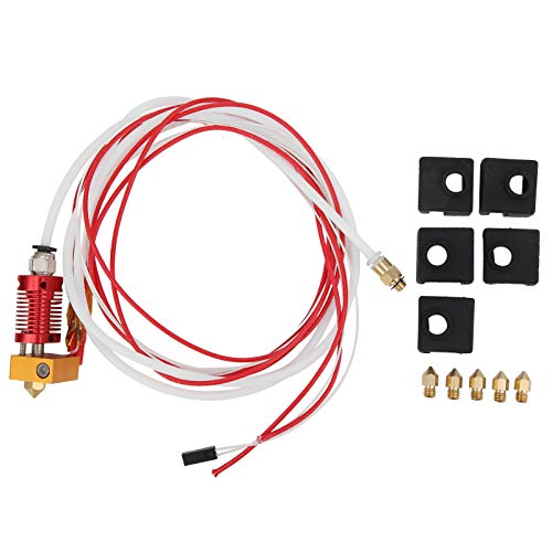 TOOLSGO Vollmetall Extruder Hotend Kit 40W 12V Extrusionskopf mit 04mm Düse und Silikonsocken kompatibel mit CR10 3D Drucker TOOLSGO Vollmetall Extruder Hotend Kit 40W 12V Extrusionskopf mit 04mm Düse und Silikonsocken kompatibel mit CR10 3D Drucker von TOOLSGO