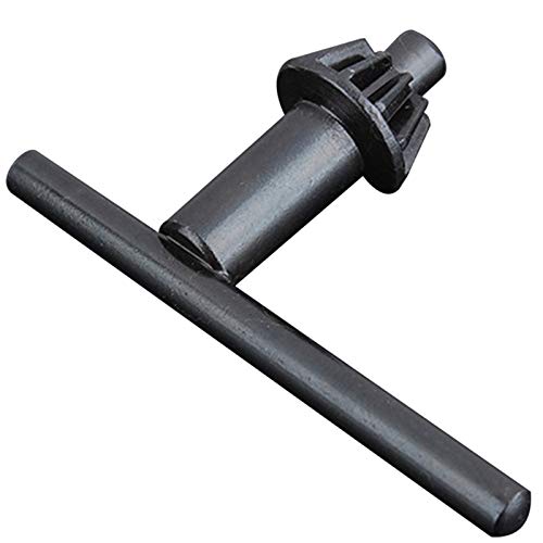 TOOLSTAR Bohrfutterschlüssel, Zentrierschlüssel Bohrfutterschlüssel Universal Metall T Form Ersatz Schlüssel Werkzeug für Bohrfutter, schwarz von TOOLSTAR