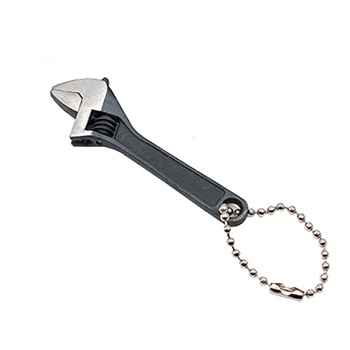 TOOLSTAR Mini-Schraubenschlüssel, 68 mm, schwarz, Mini-Metallschlüssel, Handbackenschlüssel, Handwerkzeug von TOOLSTAR