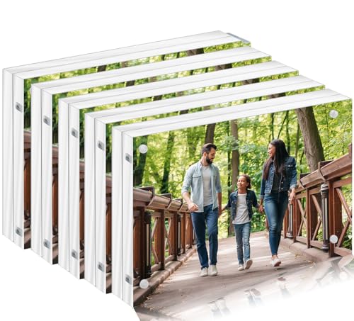 TOOLSURE Bilderrahmen aus Acryl 4x6 inch(5PACK) von TOOLSURE