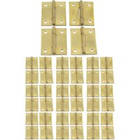40 x Scharniere 50x38x1.3 mm von TOOLTECH