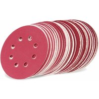 TOOLTECH Schleifscheiben-Set, Ø 125 mm, 50 Stück von TOOLTECH