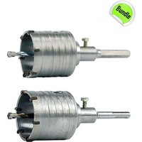 Bohrkronen Hartmetall Widea Dosenbohrer SDS Plus Satz 65 + 80 mm von TOOLTRADERS