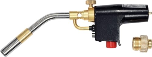 Lötlampe 2800° Lötbrenner Bunsenbrenner Gasbrenneraufsatz Piezo-Zündung Gaslötlampe von TOOLTRADERS