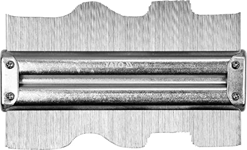 Profillehre Messlehre Konturenlehre Stahl 150 mm mit Magnet Profilschablone Tastlehre von TOOLTRADERS