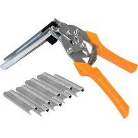 Tooltraders - Zaunzange Drahtbefestigungszange + 600 Zaunklammern Maschen Draht Zange Klammern Tooltraders - Zaunzange Drahtbefestigungszange + 600 Zaunklammern Maschen Draht Zange Klammern von TOOLTRADERS