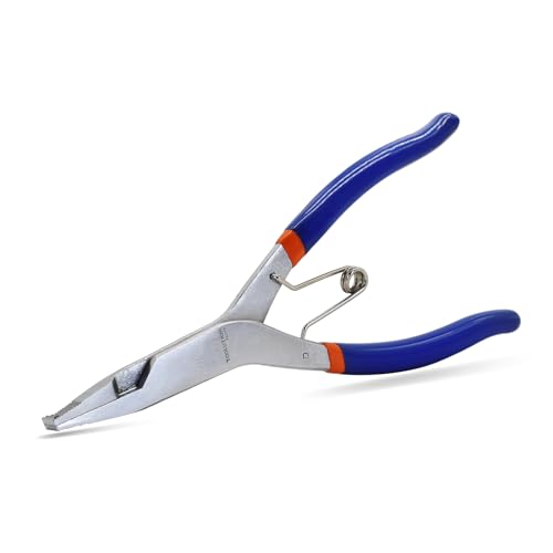 TOOLUTION 9 Inch Angle Tip Lock Ring Pliers, Snap Ring Pliers Heavy Duty with Spring Design, Reverse Pliers for Automotive Transmission, Retaining Rings, Transmission Tools von TOOLUTION