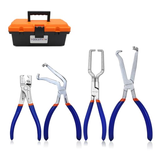 TOOLUTION Electrical Disconnect Pliers Kit 4 Piece Set – Auto Electrical Connector Pliers Fuel Line Disconnect Plier-tools Rapid Unconnec Tool for Cars Trucks Sicherungsringzangen TOOLUTION Electrical Disconnect Pliers Kit 4 Piece Set – Auto Electrical Connector Pliers Fuel Line Disconnect Plier-tools Rapid Unconnec Tool for Cars Trucks Sicherungsringzangen von TOOLUTION