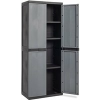 Tuttopiani -Harzgarderobe mit 2 Türen und 3 einstellbaren Mini -Trend Toomax Regalen von TOOMAX