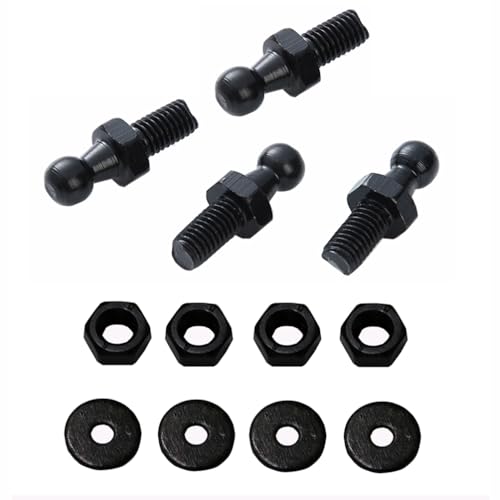 TOOMYAUTO Kugelschrauben M6 10mm Schraube Gasfeder Montageständer mit Kugelende für Hebeständer Stoßdämpfer Kugelgelenk Kugelgelenk Gewinde mit Endstück Universal Fit m TOOMYAUTO Kugelschrauben M6 10mm Schraube Gasfeder Montageständer mit Kugelende für Hebeständer Stoßdämpfer Kugelgelenk Kugelgelenk Gewinde mit Endstück Universal Fit m von TOOMYAUTO
