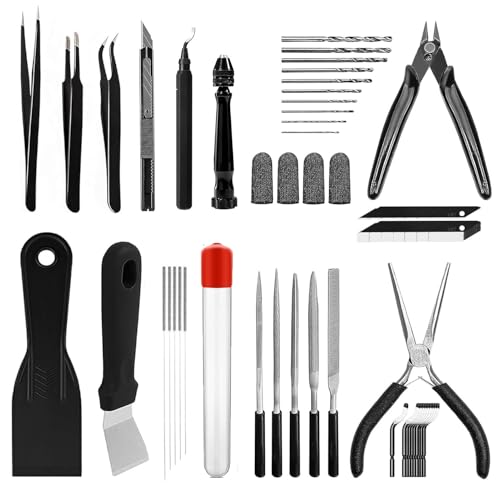 TOOSOAR 3D Drucker Werkzeug Kit,Beinhaltet Werkzeug entfernen, Reinigungswerkzeug, Schleif- und Hot-End-Demontagewerkzeug,Ein Werkzeugsatz für Einsteiger von TOOSOAR