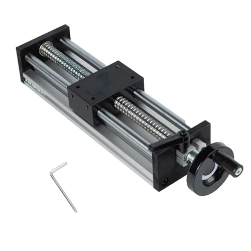 TOOSOAR Linearschiene 200mm,LinearfüHrung mit Handrad,HochpräZiser Manuelle LinearfüHrung mit Verriegelung,für CNC-Ausrüstung Transformation TOOSOAR Linearschiene 200mm,LinearfüHrung mit Handrad,HochpräZiser Manuelle LinearfüHrung mit Verriegelung,für CNC-Ausrüstung Transformation von TOOSOAR