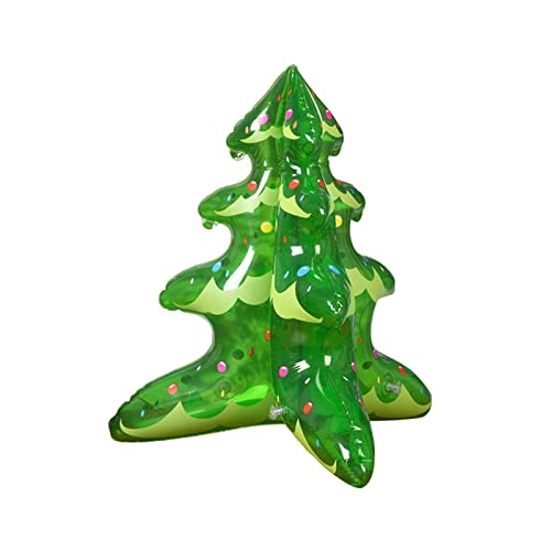 TOOYFUL Mini-Weihnachtsbaum-Spielzeug-Weihnachtsdekorationen, kleine niedrige Familie, aufblasbarer Weihnachtsbaum für Party-Verzierungs-Weihnachtsdekoration von TOOYFUL