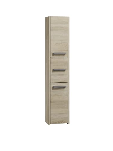 Topeshop S33 Sonoma Bathroom Storage Cabinet Oak von TOP E SHOP