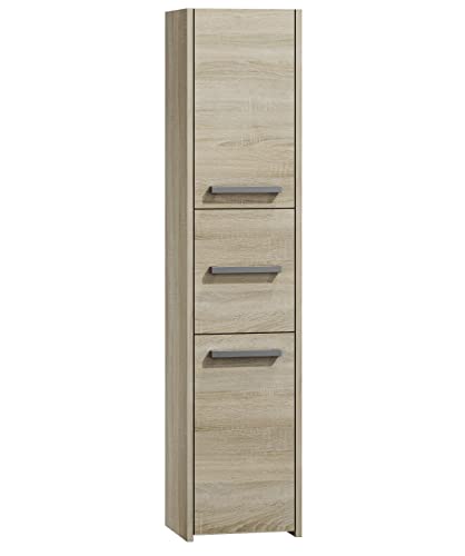 Topeshop S43 Sonoma Bathroom Storage Cabinet Oak von TOP E SHOP