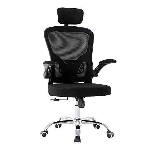 Topeshop FOTEL Dory CZERÅƒ Office/Computer Chair Padded seat Mesh backrest von TOP E SHOP