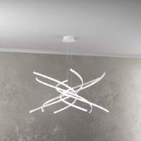Moderner LED-Kronleuchter Top Light Tornado 69W 4450LM 1163/S80 Weiß Moderner LED-Kronleuchter Top Light Tornado 69W 4450LM 1163/S80 Weiß von TOP-LIGHT