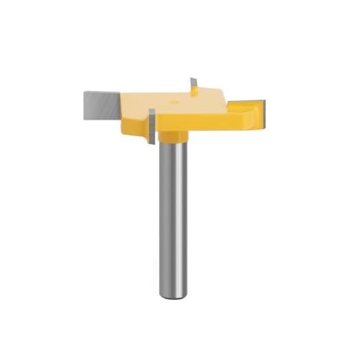 1 Stücke 6mm Schaft Reinigung Fräser, Spoilboard Oberfläche Fräser Bit Holzbearbeitung Fräsen Schneidwerkzeug (1/4 Zoll) von TOP-MAX