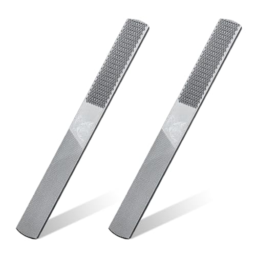 2 Stück 4-in-1 Holzraspel, Flache und Halbrunde Hand Datei Holz Raspel Datei Holzbearbeitung Werkzeug, Kohlenstoffstahl 2 Stück 4-in-1 Holzraspel, Flache und Halbrunde Hand Datei Holz Raspel Datei Holzbearbeitung Werkzeug, Kohlenstoffstahl von TOP-MAX