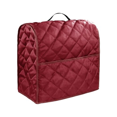 36x23x36cm/14.2x9.1x14.2Zoll Standmixerabdeckung, Schutzstaubabdeckung für Küchenmischer, Anti Kratzer Tragetasche mit Griff und Taschen für Küchenständer Aid Mixer, Burgund 36x23x36cm/14.2x9.1x14.2Zoll Standmixerabdeckung, Schutzstaubabdeckung für Küchenmischer, Anti Kratzer Tragetasche mit Griff und Taschen für Küchenständer Aid Mixer, Burgund von TOP-MAX