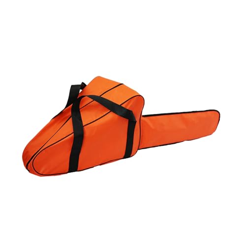 Kettensägentasche, Oxford Gewebe Kettensäge Lagerung Tasche für 16-18 Zoll Kettensäge (Orange) von TOP-MAX