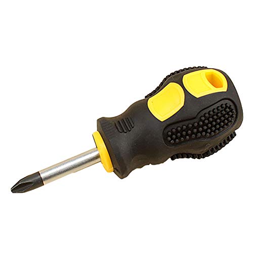 Mini Stubby Schraubendreher Edelstahl Phillips Schraubenkopf Kleine kompakte Handwerkzeuge für Reparaturarbeiten von TOP-MAX