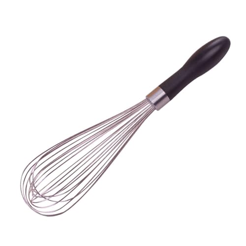 Schneebesen, 30 CM Edelstahl Handrührgerät Eierschläger Handbuch, robustes Ballon Whisk zum Kochen von TOP-MAX