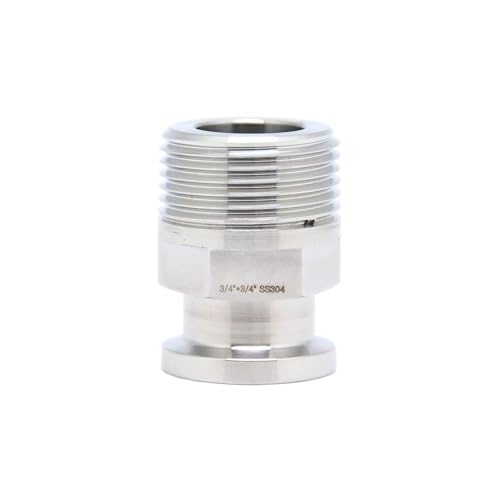 TC 25,2 mm x 3/4" MNPT Außengewinde Adapter Sechskant 304 Edelstahl Rohrverschraubung TC 25,2 mm x 3/4" MNPT Außengewinde Adapter Sechskant 304 Edelstahl Rohrverschraubung von TOP-MAX