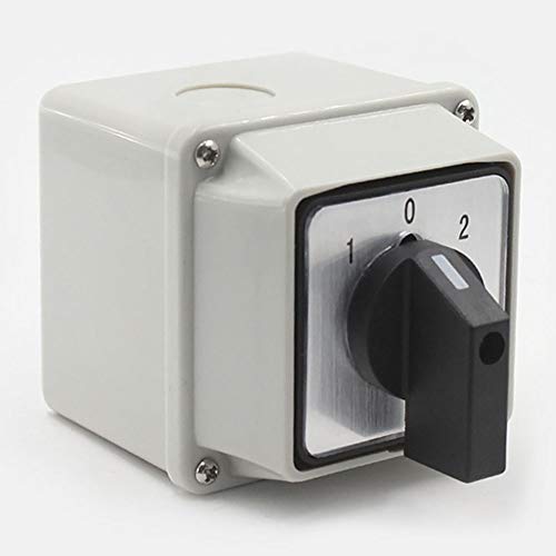TOP-MAX Umschalter 3 Positionen 8 Schraubklemmen Nocken drehen Umschalter 220V/63A TOP-MAX Umschalter 3 Positionen 8 Schraubklemmen Nocken drehen Umschalter 220V/63A von TOP-MAX