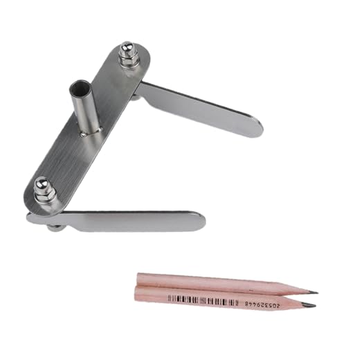 Zentrierlehre, Edelstahl Holzbearbeitung Markierung Positionierung Gauge Bleistift für die Markierung von Holzbearbeitungen, 0-60mm Zentrierlehre, Edelstahl Holzbearbeitung Markierung Positionierung Gauge Bleistift für die Markierung von Holzbearbeitungen, 0-60mm von TOP-MAX