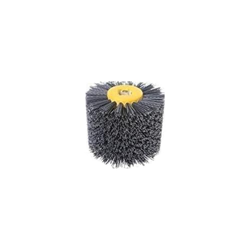 Ziehradpinsel Abrasive Trommelholzstahl Stahl Verbrennende Polierradwinkel Burnisher Politur Ersatz für Rostentfernung, 240er Körnung Ziehradpinsel Abrasive Trommelholzstahl Stahl Verbrennende Polierradwinkel Burnisher Politur Ersatz für Rostentfernung, 240er Körnung von TOP-MAX