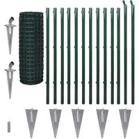 Wildzaun SET Größe 0,8m x 10m mit 5 Stück Bodeneinschlaghülsen Wildzaun SET Größe 0,8m x 10m mit 5 Stück Bodeneinschlaghülsen von TOP MULTI