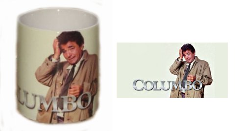 Columbo – Retro TV – Qualität Keramik Foto Tasse # 2 von TOP Marques Collectibles