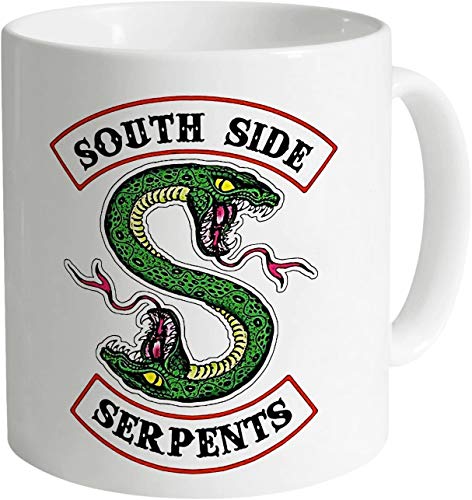 South Side Serpents – Inspired by Riverdale – Keramik-Tasse mit Foto von TOP Marques Collectibles