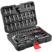 Top Tools - 49 tlg. Steckschlüssel Satz 1/4 von TOP TOOLS