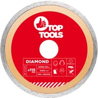 Diamantscheibe 115 x 22,2 mm, massiv von TOP TOOLS