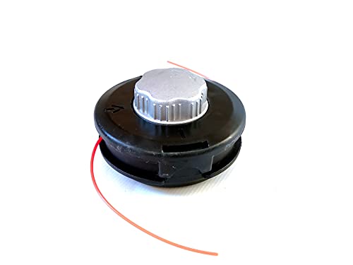 Fadenkopf Fadenspule Doppelfadenkopf Motorsense Freischneider Easy Load + Metall von TOP TOOLS