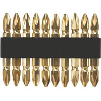 Schraubendreherbits PH2 x 60 mm, 10-tlg. von TOP TOOLS