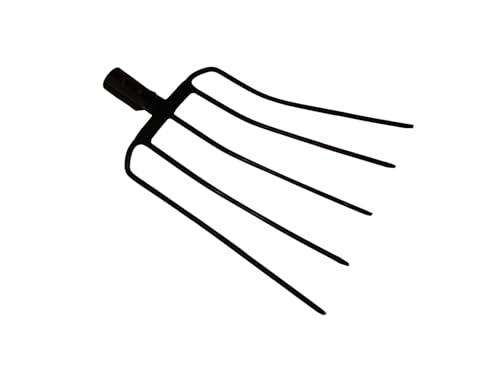 TOP TOOLS Dunggabel Mistgabel Heugabel Spatengabel Forke Gabel 5 Zinken Runde Dülle von TOP TOOLS