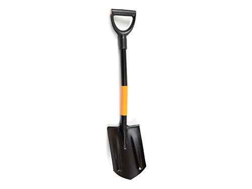 TOP TOOLS Profi Spaten Gartenspaten Pionierspaten Spitzspaten aus Stahl mit Metallstiel von TOP TOOLS