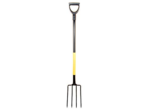 TOP TOOLS Profi Spatengabel Forke Mistgabel Grabegabel Rodegabel Metallgriff D-Griff von TOP TOOLS