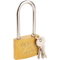 Vorhängeschloss mit langem Bügel, 3 Schlüssel 50 mm Vorhängeschloss mit langem Bügel, 3 Schlüssel 50 mm von TOP TOOLS