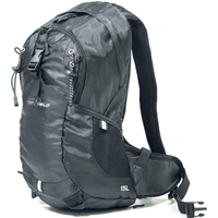 Fahrrad Sport Trekking Rucksack wasserabweisend inkl. Helmnetz + Regenschutzhülle + SOS Pfeife von TOP VELO