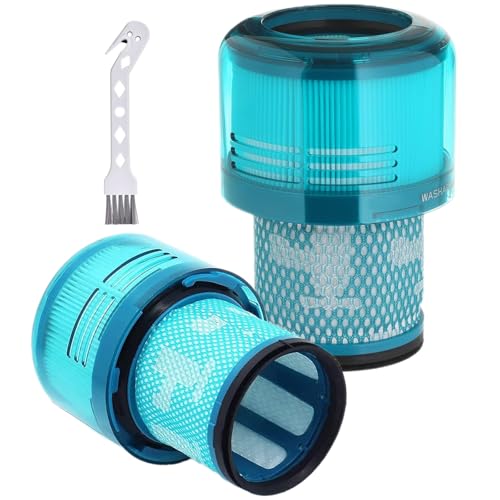 TOPALL Filter für Dyson V15 Filter,Staubsauger Ersatzfilter für Dyson V15 Detect,V15s Detect Submarine #970013-02(2 P) von TOPALL