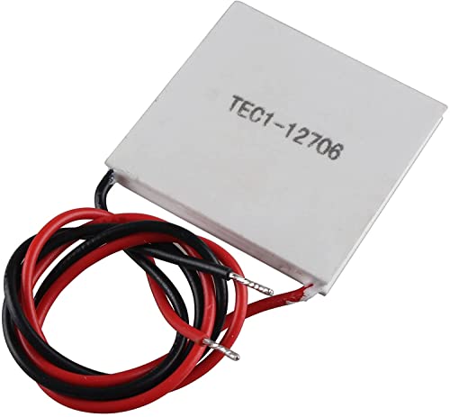 TOPALLI - Peltier-Kühlermodul 12V 60W mit Kühlkörper von TEC1-12706 und 2er Pack Kühlerpads TOPALLI - Peltier-Kühlermodul 12V 60W mit Kühlkörper von TEC1-12706 und 2er Pack Kühlerpads von TOPALLI