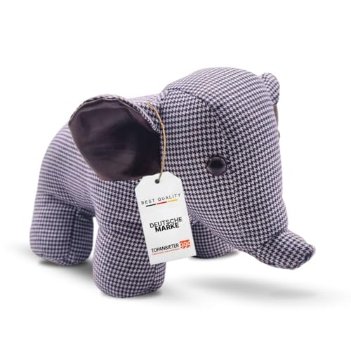 TOPANBIETER 999 Dekorativer Türstopper Elefant blau/weiß - Türhalter Fensterpuffer - Bodenstopper Tür Stopper (Elefant blau/weiß) von TOPANBIETER 999
