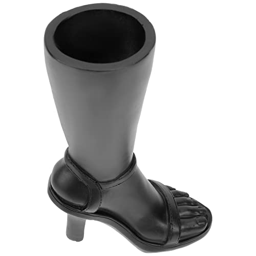 High Heel Novelty Flower Vase: Fußförmige Vase Schuhe Figur Kreative Blumentopf Blumenarrangements Dekorationen für Tisch Home Office Dekor von TOPBATHY