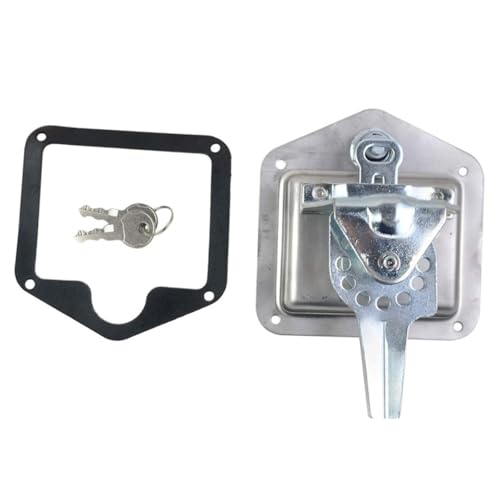 TOPBATHY 1 Satz Handle Latch Lock mit Schlüsseln für Camper und Wohnmobile und Robust Schützt Werkzeuge und Persönliche Gegenstände Unterwegs TOPBATHY 1 Satz Handle Latch Lock mit Schlüsseln für Camper und Wohnmobile und Robust Schützt Werkzeuge und Persönliche Gegenstände Unterwegs von TOPBATHY